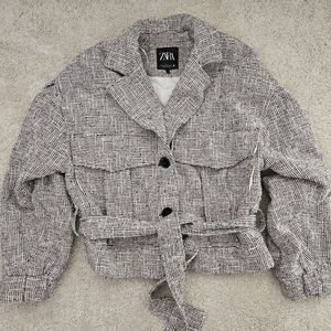 Zara Oversized Women's Jacket with quilted lining XS-M